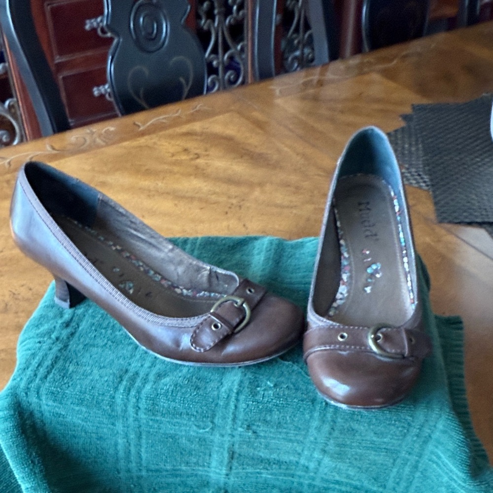 Mudd Dark Brown Women's Heels